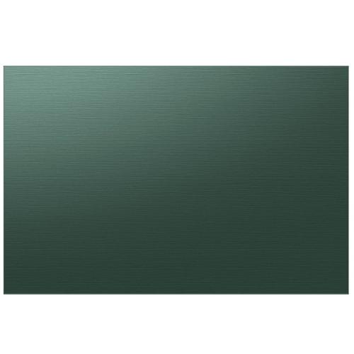 RA-F36DB3QG/AA Bespoke 3-Door French Door Bottom Panel In Emerald Green Steel picture 1