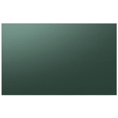 RA-F36DB4QG/AA Bespoke 4-Door French Door Bottom Panel In Emerald Green Steel picture 1