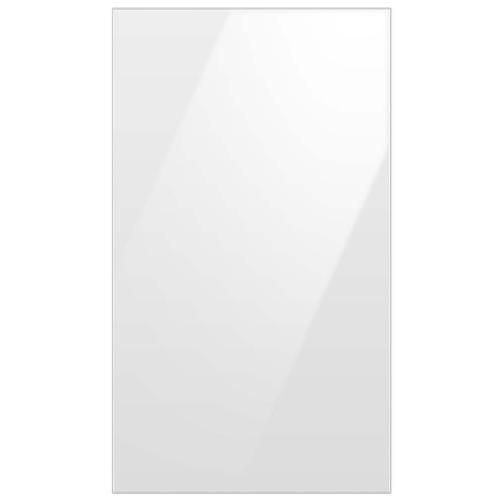 RA-F18DBB12/AA Bespoke 4-Door Flex Refrigerator Panel In White Glass - Bottom Panel picture 1