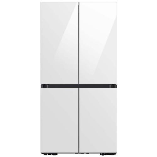 RA-F18DBB12/AA Bespoke 4-Door Flex Refrigerator Panel In White Glass - Bottom Panel picture 2
