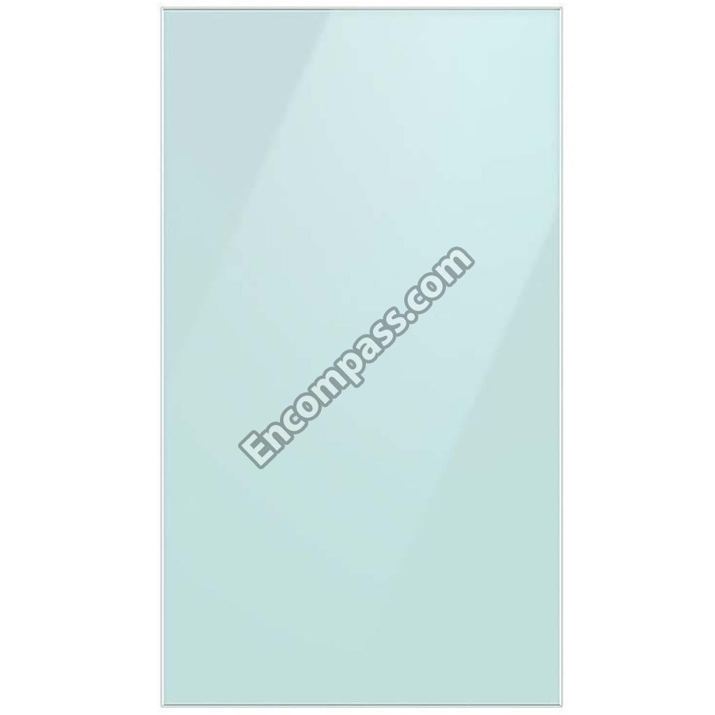 RA-F18DBBCM/AA Bespoke 4-Door Flex Refrigerator Panel In Morning Blue Glass - Bottom Panel