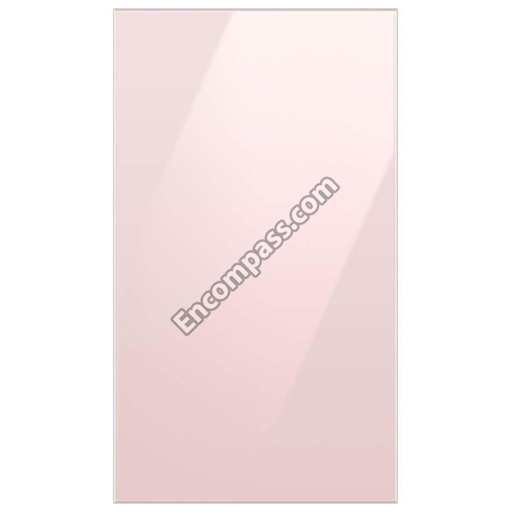 RA-F18DBBP0/AA Bespoke 4-Door Flex Refrigerator Panel In Pink Glass - Bottom Panel