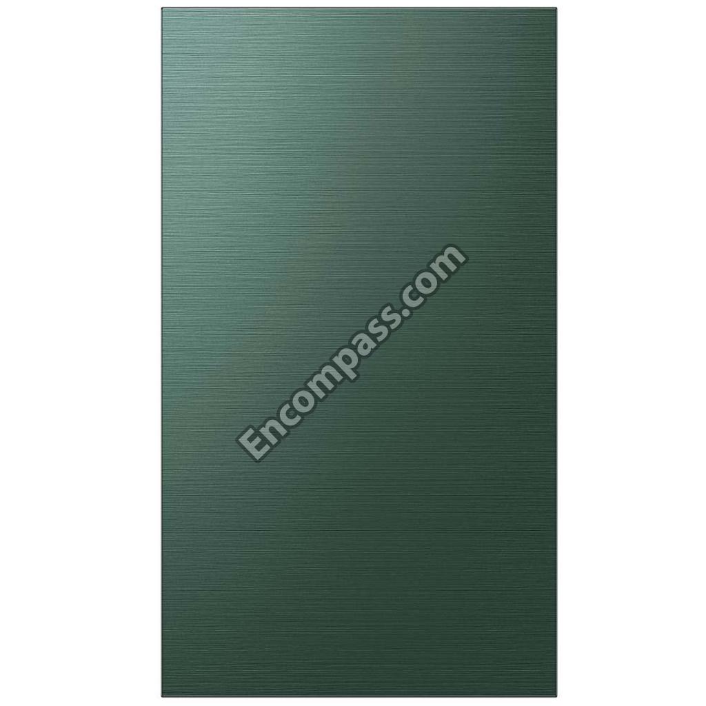 RA-F18DBBQG/AA Bespoke 4-Door Flex Refrigerator Panel In Emerald Green Steel - Bottom Panel