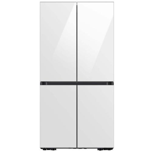 RA-F18DUU12/AA Bespoke 4-Door Flex Refrigerator Panel In White Glass - Top Panel picture 2
