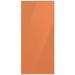 RA-F18DUUCH/AA Bespoke 4-Door Flex Refrigerator Panel In Clementine Glass - Top Panel picture 1