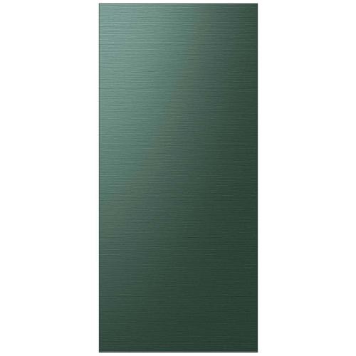 RA-F18DUUQG/AA Bespoke 4-Door Flex Refrigerator Panel In Emerald Green Steel - Top Panel