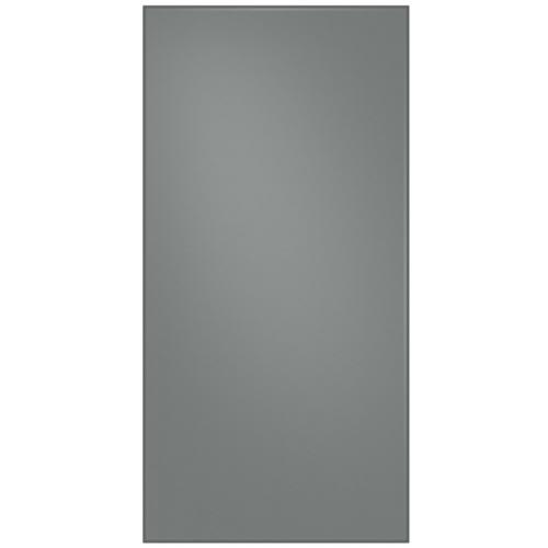 RA-F18DU431/AA Bespoke 4-Door French Door Top Panel In Grey Glass