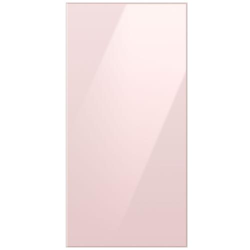 RA-F18DU4P0/AA Bespoke 4-Door French Door Top Panel In Pink Glass