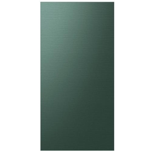 RA-F18DU4QG/AA Bespoke 4-Door French Door Top Panel In Emerald Green Steel
