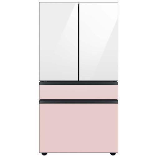 RA-F36DMMP0/AA Bespoke 4-Door French Door Middle Panel In Pink Glass picture 2