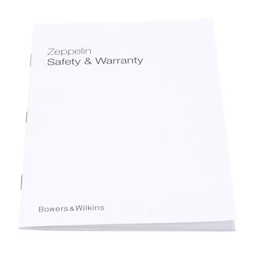 ZP00868 Safety/warranty/qsg/literature Wallet picture 1