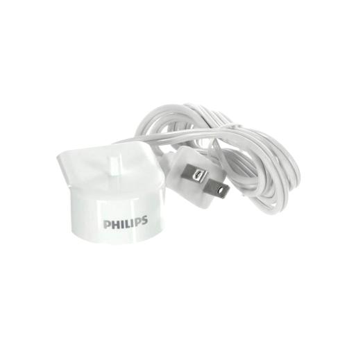 300004526181 Fully Corded Charger, White
