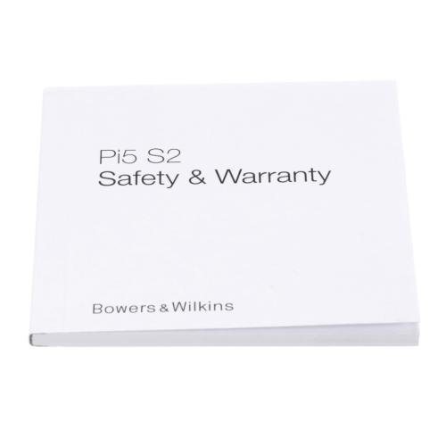 II16255 Pi5 S2 Safety & Warranty Booklet picture 1