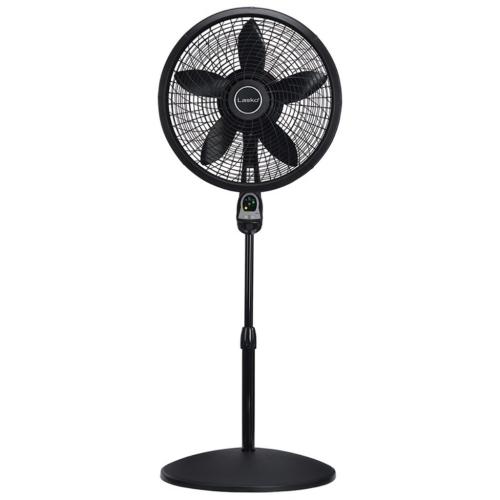 1843 18-Inch 4-Speed Remote Control Large Room Stand Fan