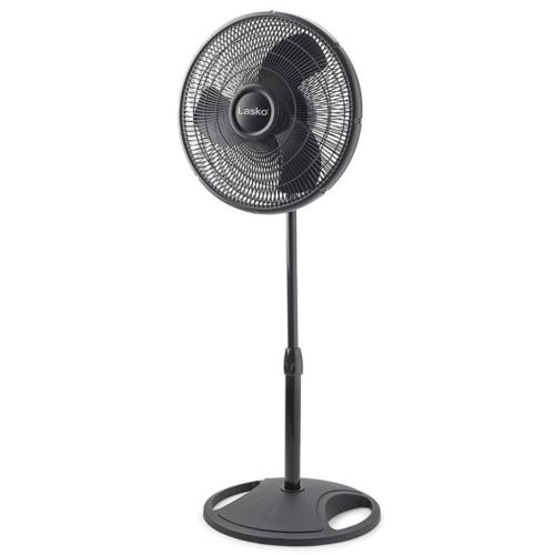 2521 18-Inch 4-Speed Remote Control Large Room Stand Fan