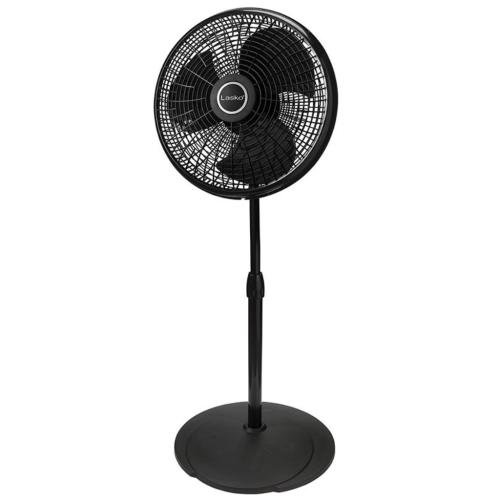 2527 18-Inch 4-Speed Remote Control Large Room Stand Fan