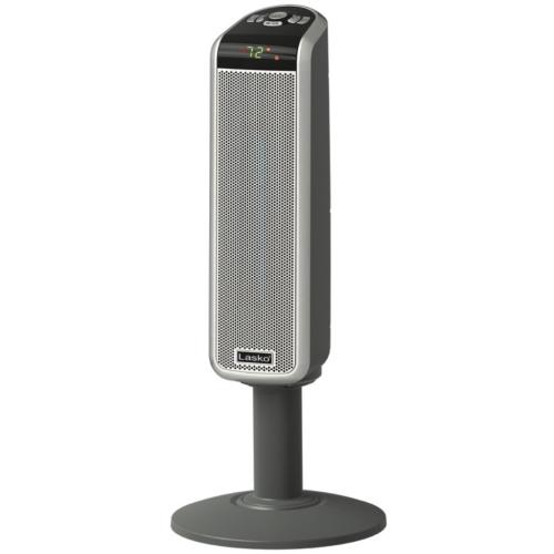 5397 30-Inch Digital Space-saving Ceramic Pedestal Heater With Digital Remote