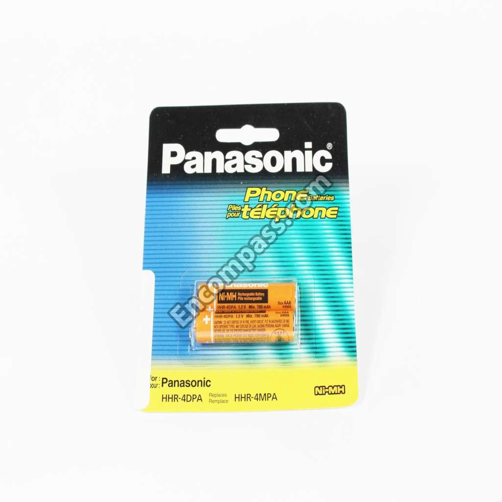 Panasonic Rechargeable AAA Batteries (4-Pack) HHR-4DPA/4B