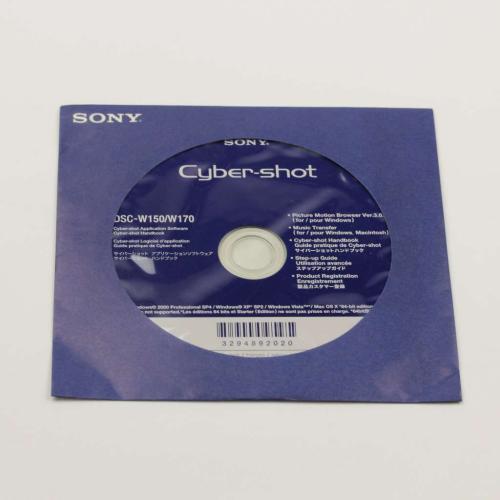 3-294-892-01 Cyber-shotapplicationsoftware picture 1