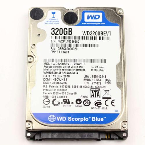 A-1798-238-A Hdd(d320gb,hts545032b9s)(q)(s) picture 2