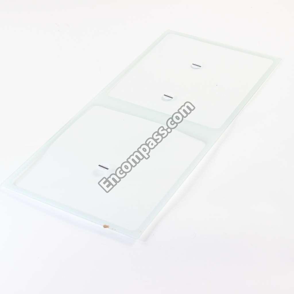 WP67006878 Refrigerator Crisper Drawer Cover Glass Insert Shelf