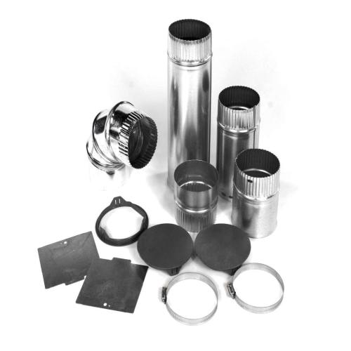 W10470674 Dryer 4-Way Side Vent Kit picture 1