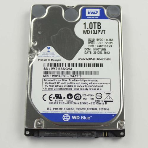 A-1886-616-A Hdd 1Tb Wd Wd10jpvt-55a1yt0 5400Rpm picture 1