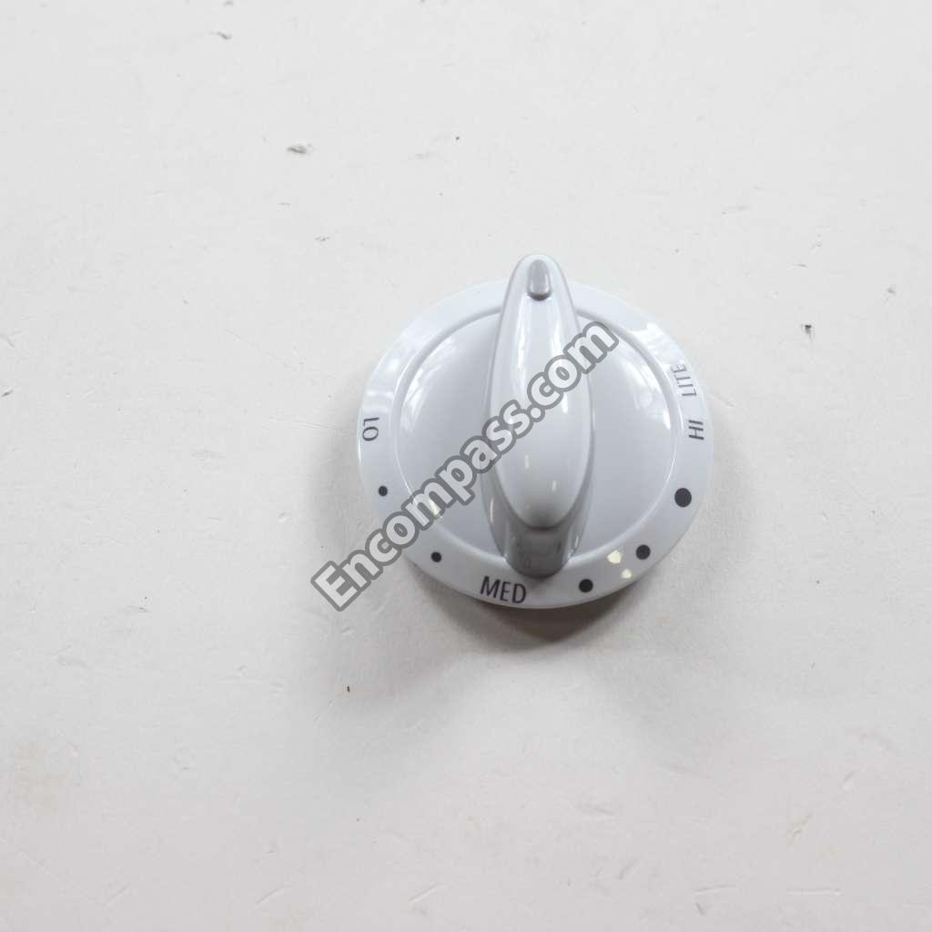 WP74011276 Gas Range Surface Control Knob, White