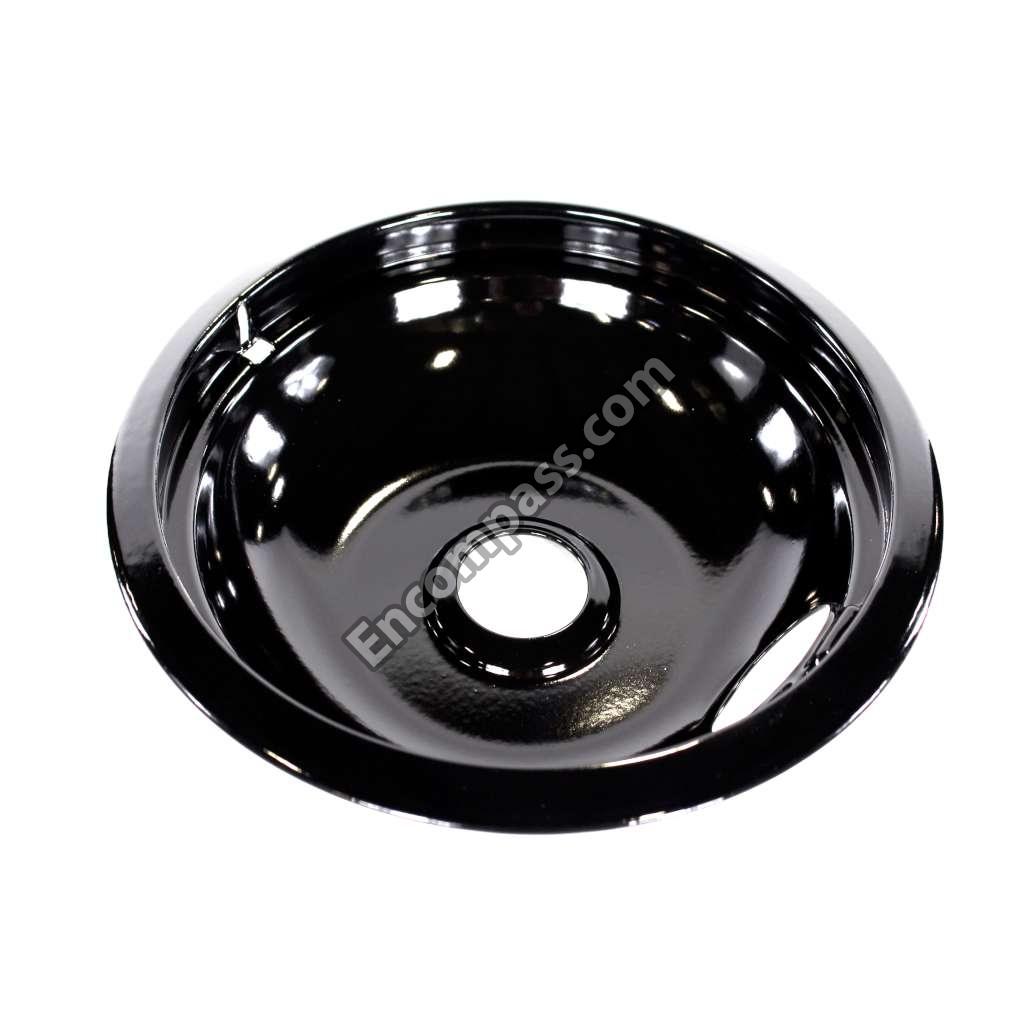 W10290350BU Qty 140 Black Porcelain Drip Bowl