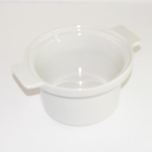KW711322 Crock Pot, White Glazed picture 1