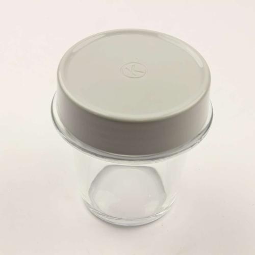 KW714808 Mill Jar (Glass) & Lid - Grey picture 1