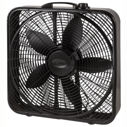 B20801 20-Inch Weather-shield Select Box Fan With Thermostat