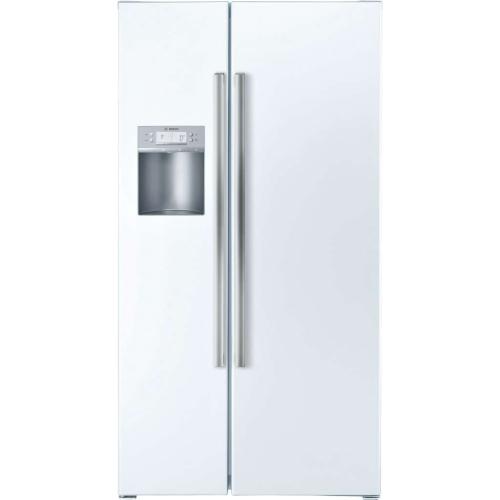 B22CS50SNW/01 Serie 6 Freestanding Counter-depth Side-by-side Refrigerato
