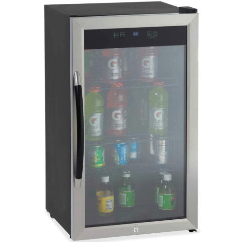 BCA306SSIS Capacity 3.0 Cf/108 (12 Oz.) Cans, Integrated Soft Touch Control With Led Display, Beverage Cooler