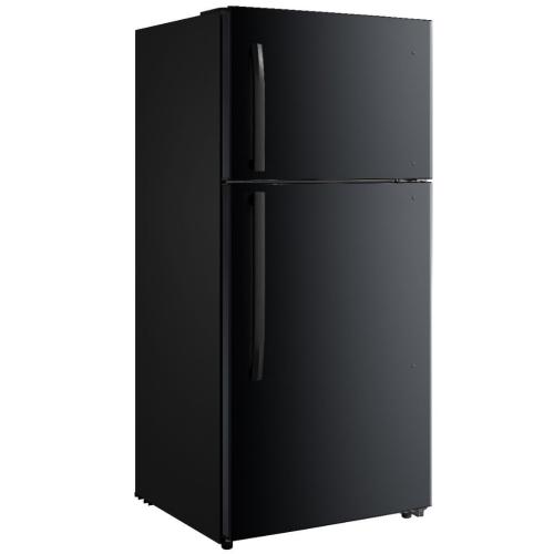 BCD510WE/BLK Best Home Double Door Refrigerator (Black)