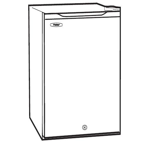 BFF111 4 Cu Ft Auto Defrost Refrig