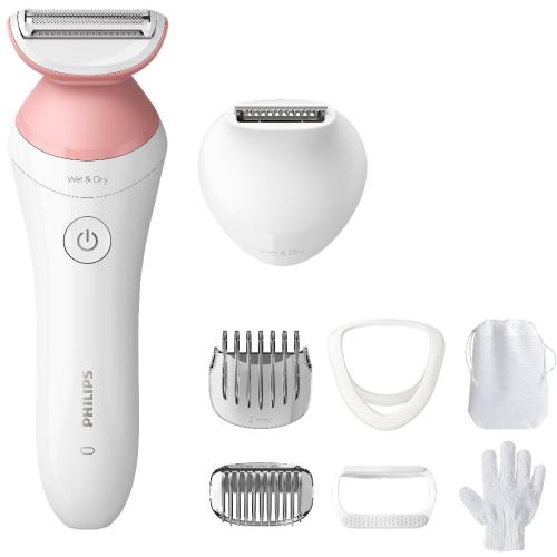 BRL146 Lady Shaver Series 6000 Wet And Dry Cordless Shaver