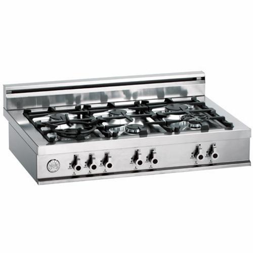 C36600X 36-Inch Pro-style Gas Rangetop With 6 Sealed Burners Including A Dual Control Triple Burner