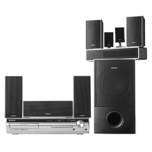 DAVHDX267W 5 Disc Dvd/cd Player Home Theater System With Diat