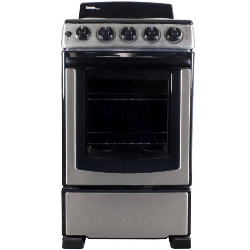 DER202BSS 20-Inch Free Standing Coil Stainless Steel Range (Ss)