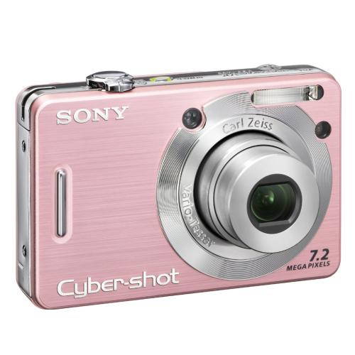 DSCW55/P Cyber-shot Digital Still Camera; Pink