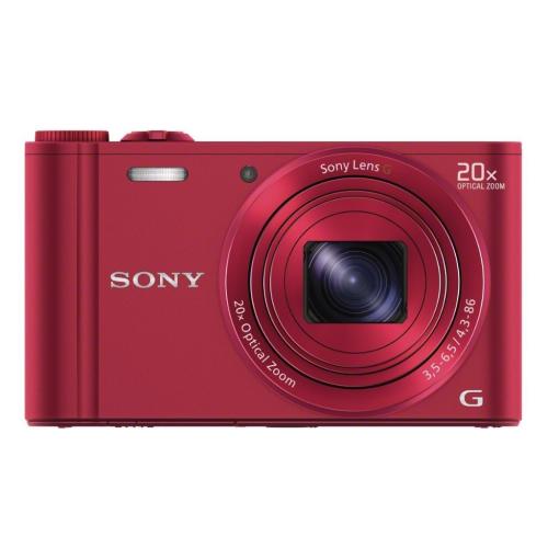 DSCWX300/R Cyber-shot Digital Still Camera; Red