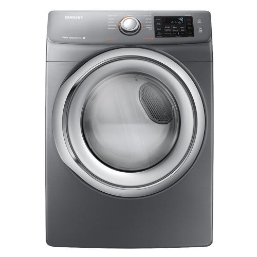 DV42H5200EP/AC 7.5 Cu. Ft. 11-Cycle Electric Dryer With Steam - Platinum
