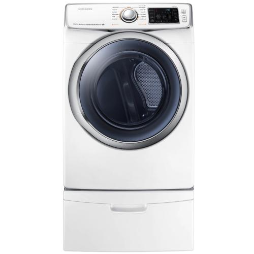 DV45H6300EW/A3 27 Inch 7.5 Cu. Ft. Electric Dryer With 13 Dry Cycles