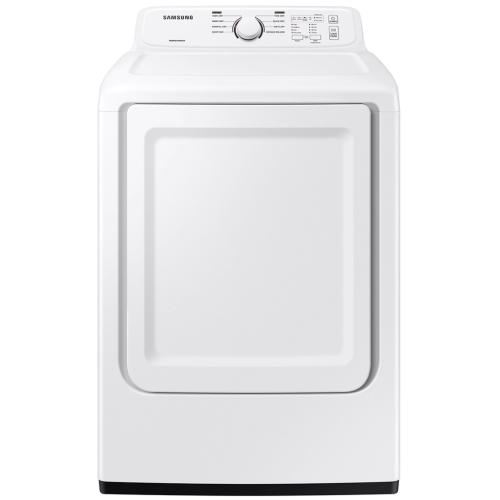 DVE41A3000W/A3 7.2 Cu. Ft. Electric Dryer With Sensor Dry In White