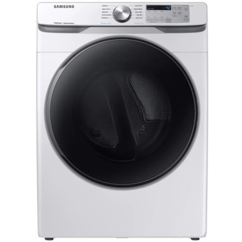 DVE45R6100W/A3 7.5 Cu. Ft. Electric Dryer With Steam Sanitize+ In White