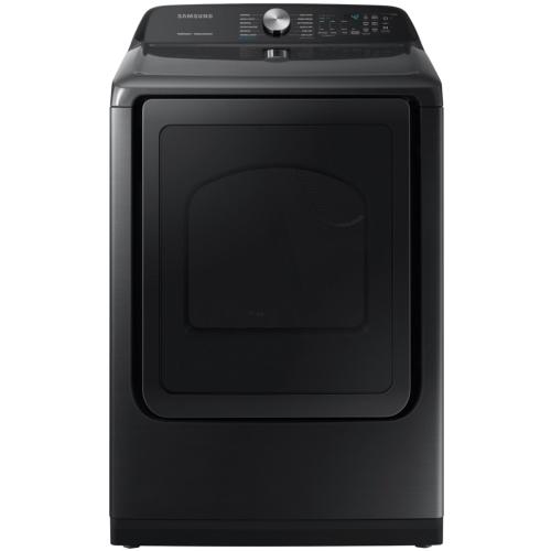 DVE50R5400V/A3 7.4 Cu. Ft. Electric Dryer With Steam Sanitize+ In Black Stainless Steel
