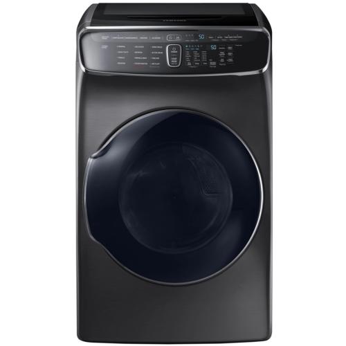 DVE60M9900V/A3 7.5 Cu. Ft. Smart Electric Dryer With Flexdry In Black Stainless Steel