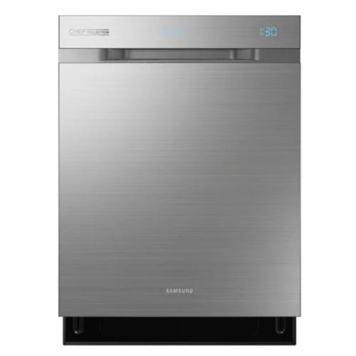 DW80H9970US/AC Chef Collection 24-Inch Top Control Built-in Dishwasher With Stainless Steel Tub - Stainless Steel