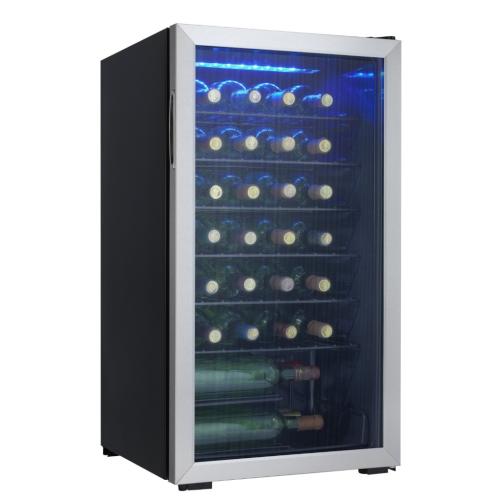 DWC93BLSDB 36 Bottle Freestanding Wine Cooler